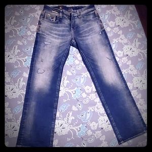 Buckle Black Fit No 11 Straight Leg Jeans